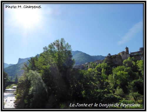 La Jonte et le Donjon de Peyreleau