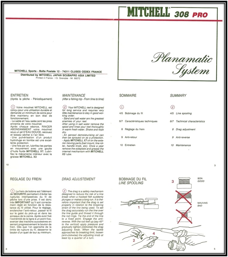 Notice 308 PRO Planamatic